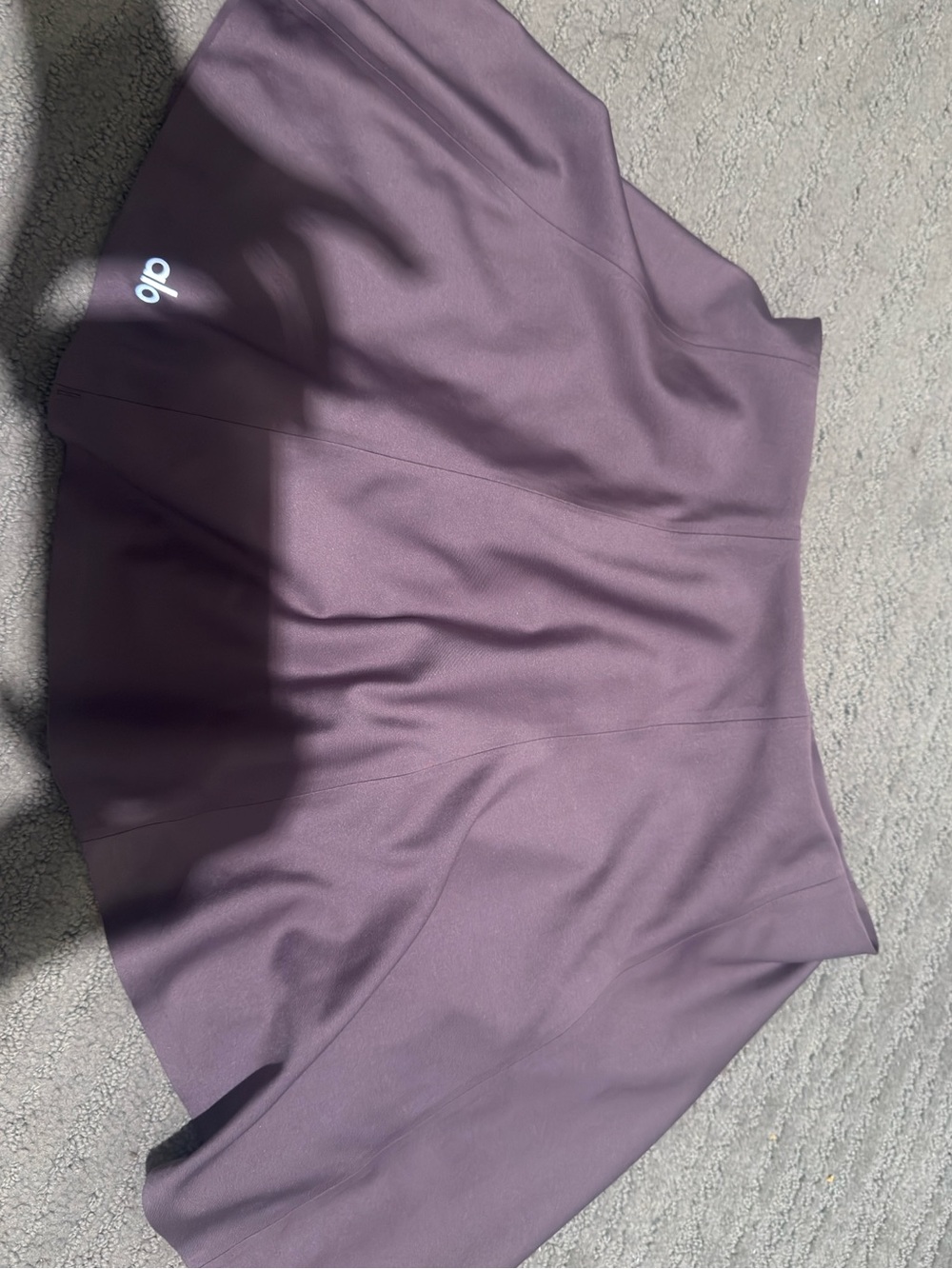 ALO Yoga mushroom Athletic Tennis Skirt